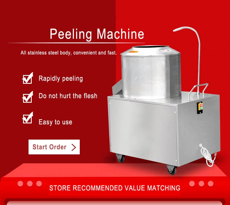 Vegetable Potato Peeler Washing Peeling Cleaning Machine