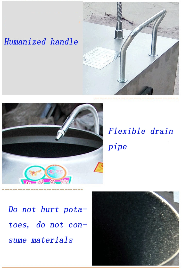 Vegetable Potato Peeler Washing Peeling Cleaning Machine