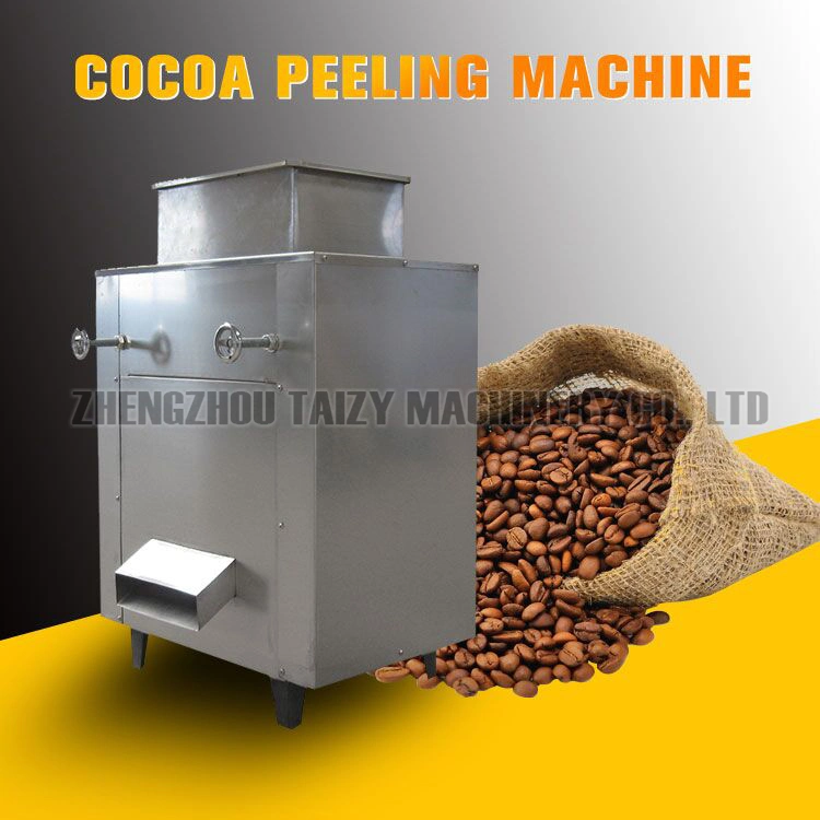 Best Selling Roasted Cacao Sheller Peeler Cocoa Bean Winnower Peeling Shelling Winnowing Machine From Amy