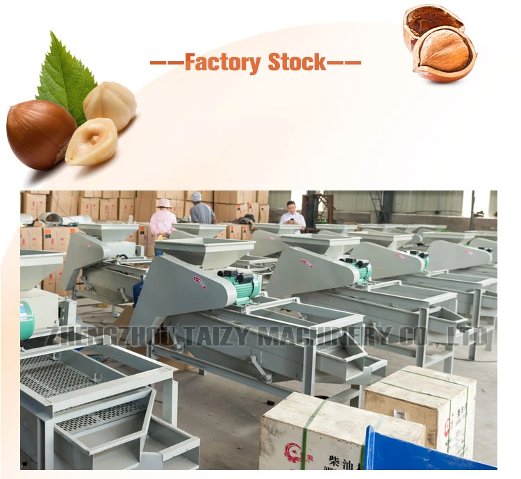 Automatic Cracker Sheller Walnut Nuts Pecan Almond Shelling Machine Pine Nut Cracking Machine