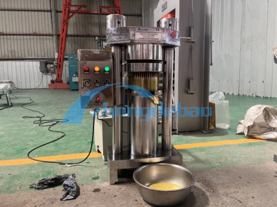 Extracteur d'huile de cuisson de machine de presse d'huile hydraulique commerciale pour des presseurs d'huile de traitement de graine de sésame d'écrou