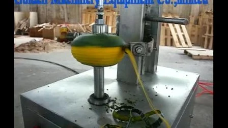 Machine à éplucher les légumes et les fruits à la citrouille