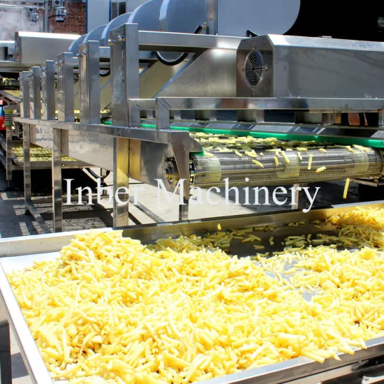 Nouvelle conception de la machine pour fabriquer des chips de pommes de terre Chips de pommes de terre à petite échelle Making Machine Ligne de production de frites