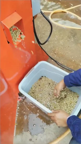 Machine de décortiqueur de décortiqueur de pulpe de fruit frais d'extracteur de grain de café d'usine de la Chine