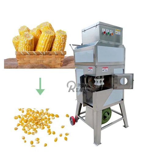 Maïs commercial de batteuse de maïs de machine de décortiqueur de maïs écossant le rendement élevé électrique de machine